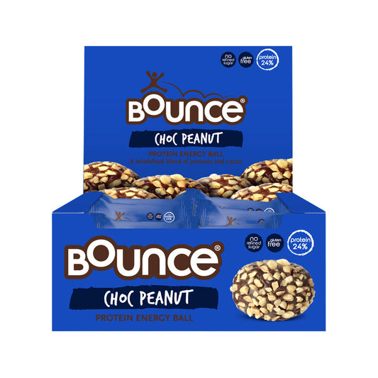 Choc Peanut Protein Balls By Bounce