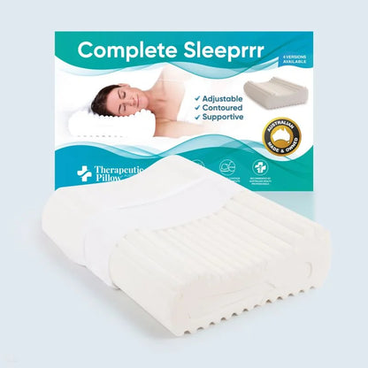 Original Memory Foam Complete Sleeprrr By Therapeutic Pillow Australia
