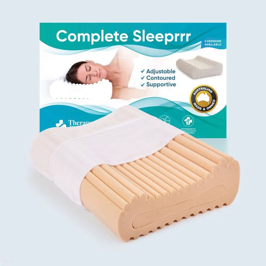 Memory Foam Complete Sleeprrr Plus By Therapeutic Pillow Australia