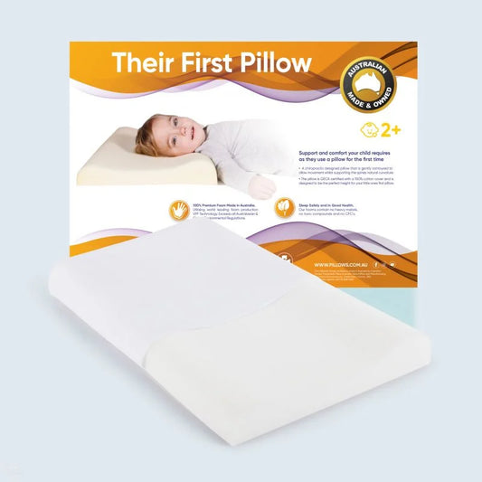 Their First Kids Pillow (2+ Years) By Therapeutic Pillow Australia