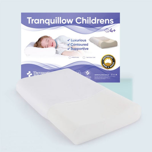 Soft Memory Foam Tranquillow Childrens Pillow By Therapeutic Pillow Australia